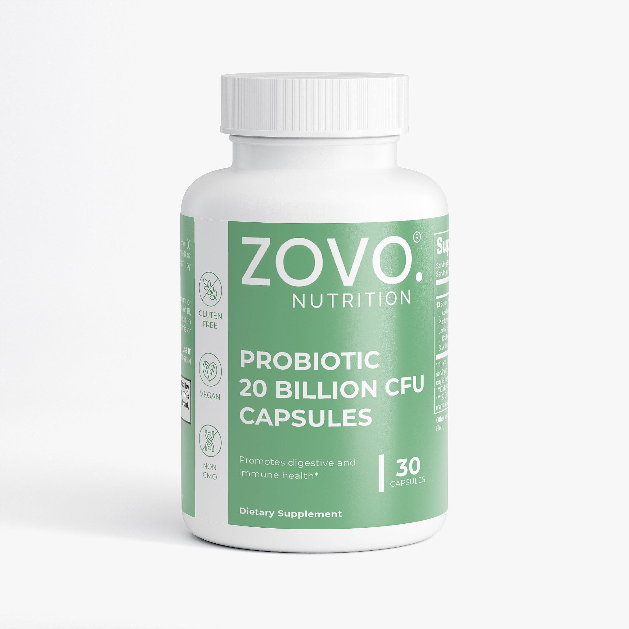 Probiotic Capsules – 20 Billion CFU per Serving