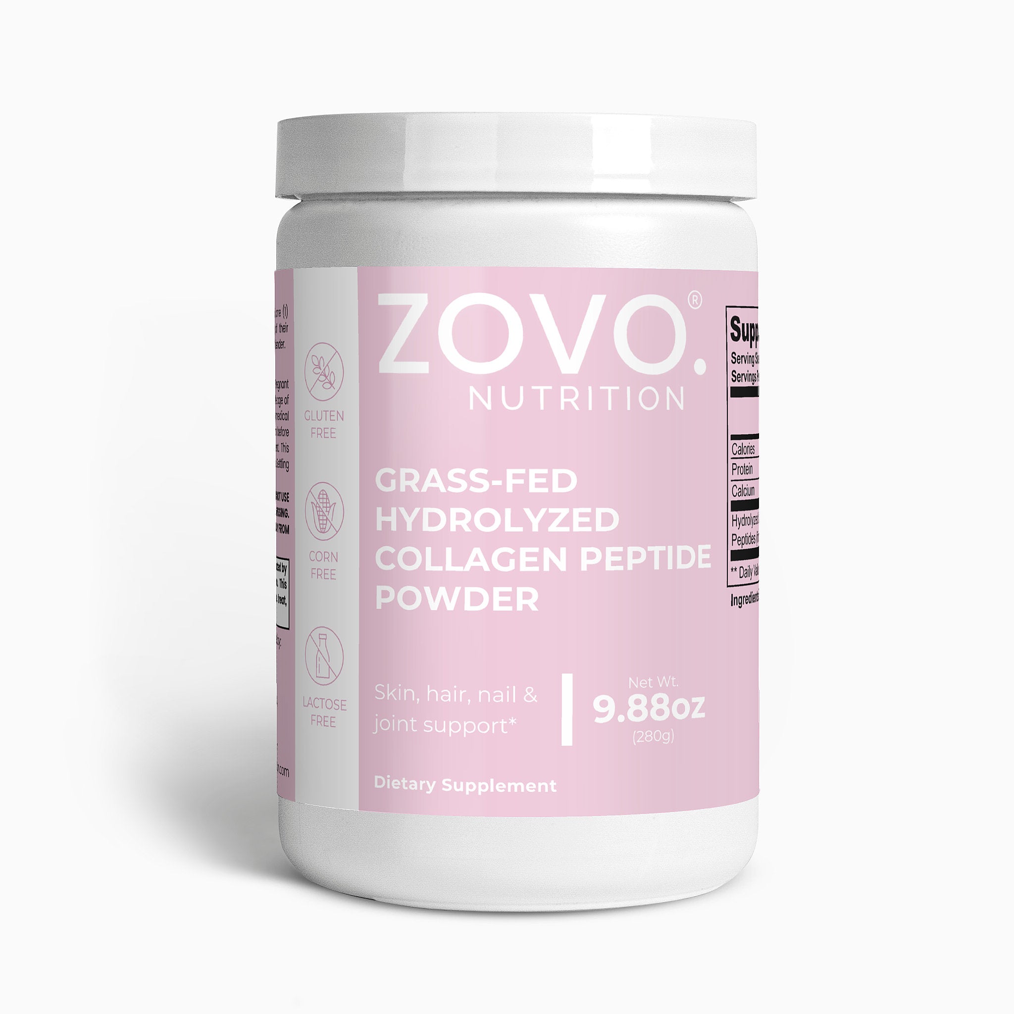 Grass-Fed Collagen Peptides Powder – Type I & III