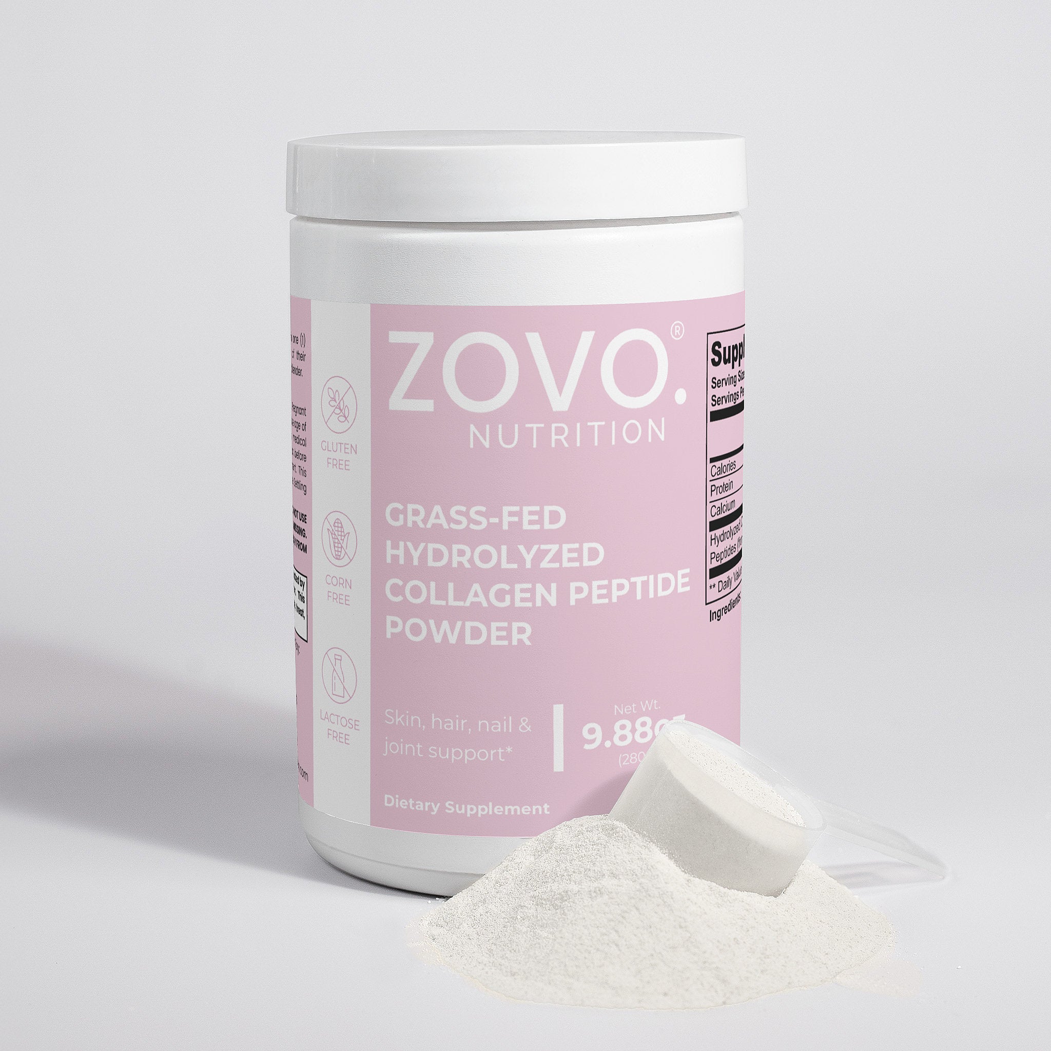 Grass-Fed Collagen Peptides Powder – Type I & III