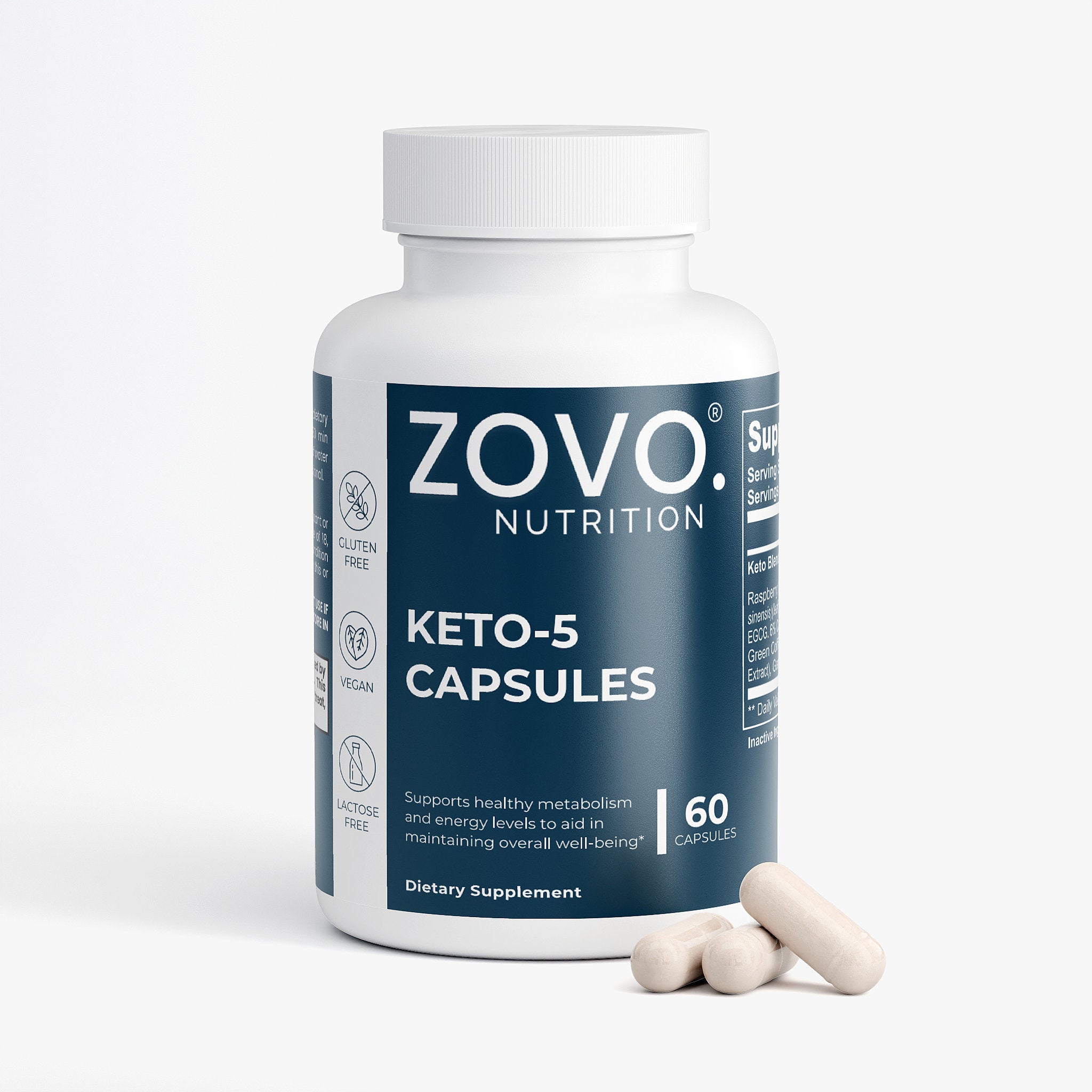 Keto Capsules – 5-in-1 Weight Management Formula