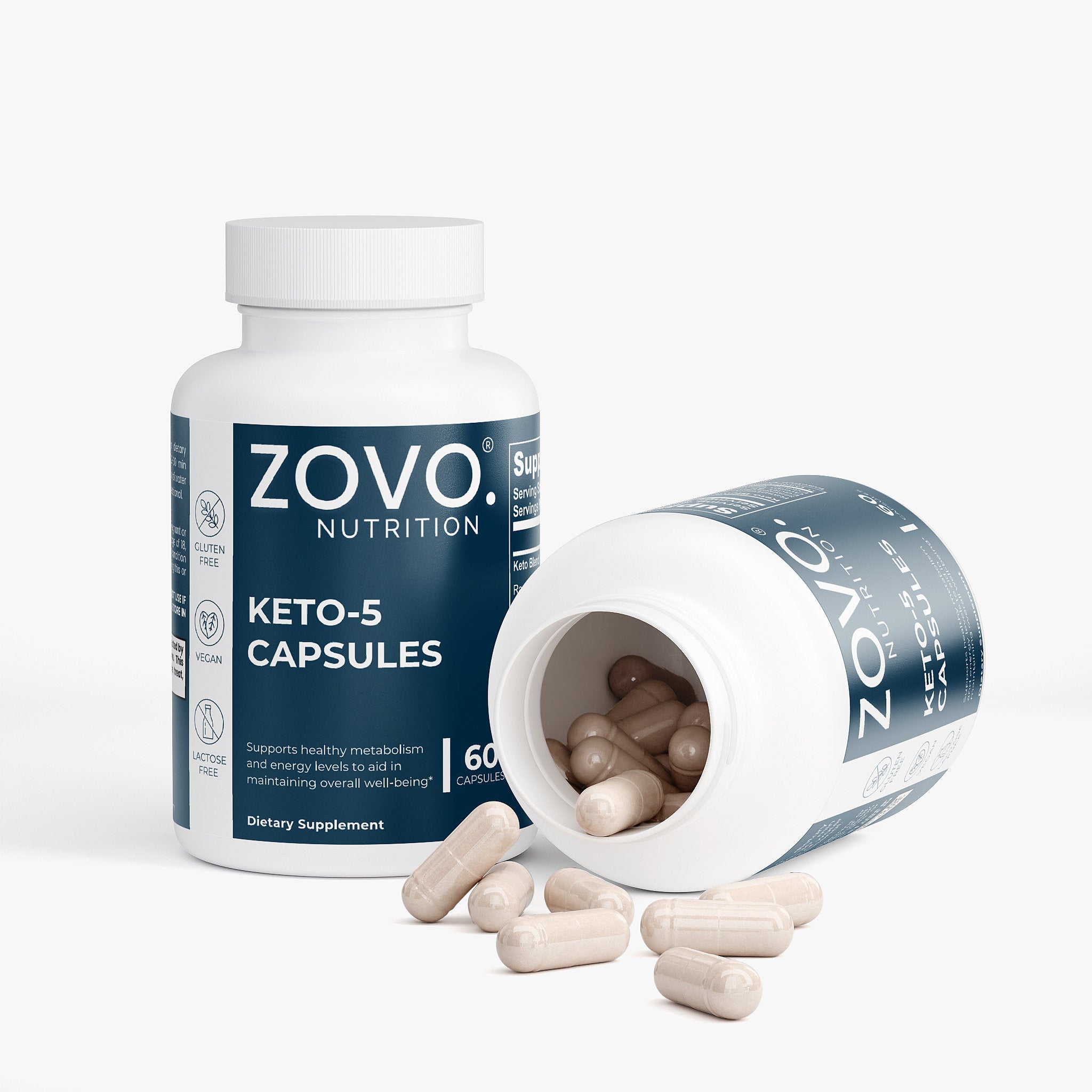 Keto Capsules – 5-in-1 Weight Management Formula