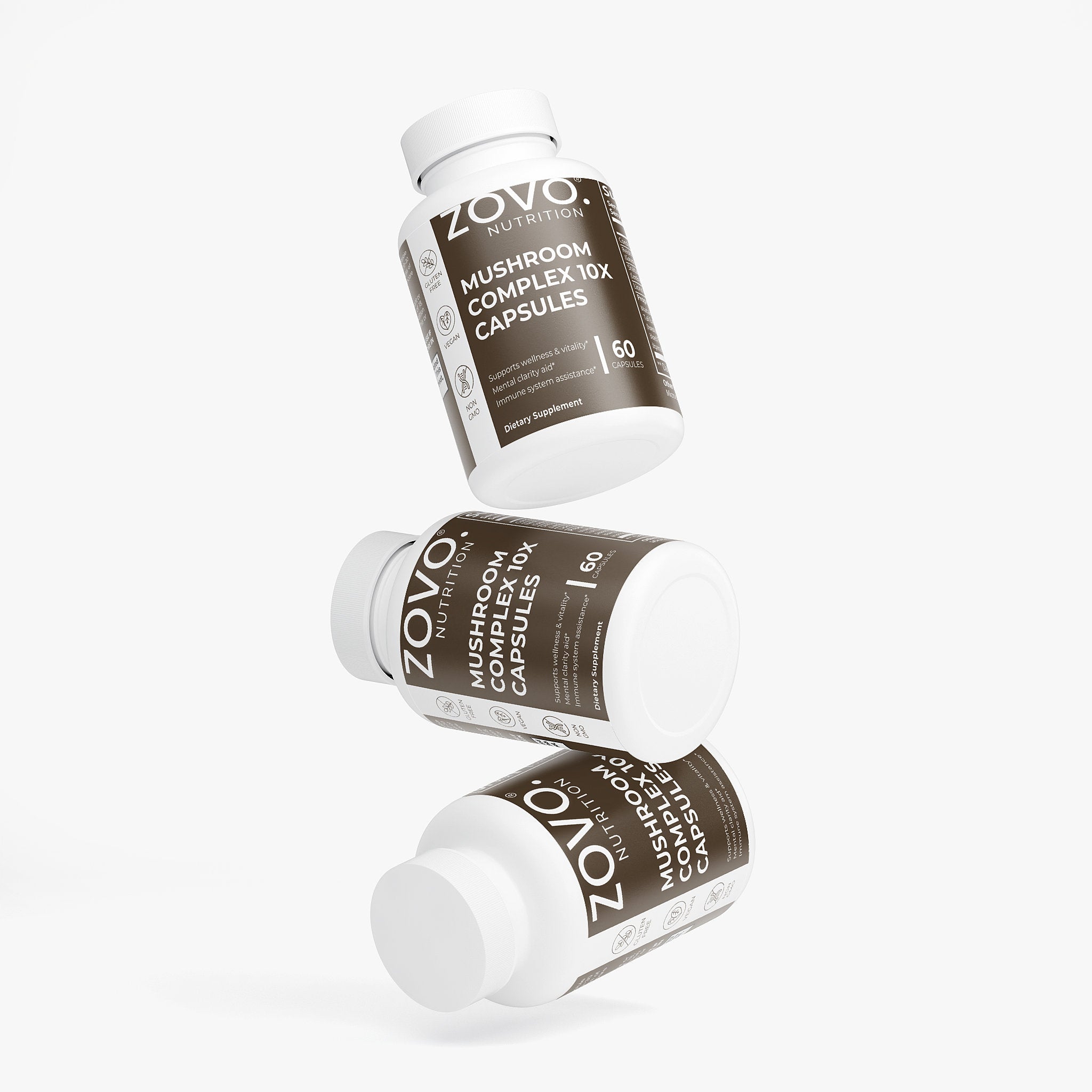 Mushroom Complex Capsules – 10X Strength Formula